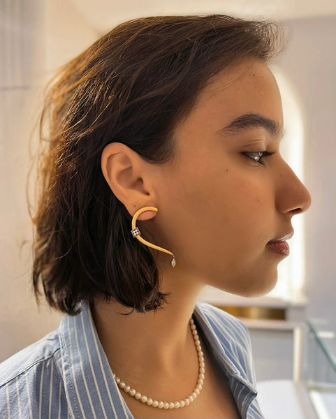 Not A Broken Heart Earrings Gold